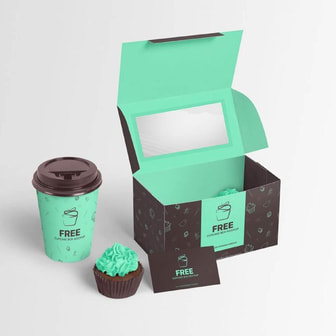 Print Pastry Packaging Box