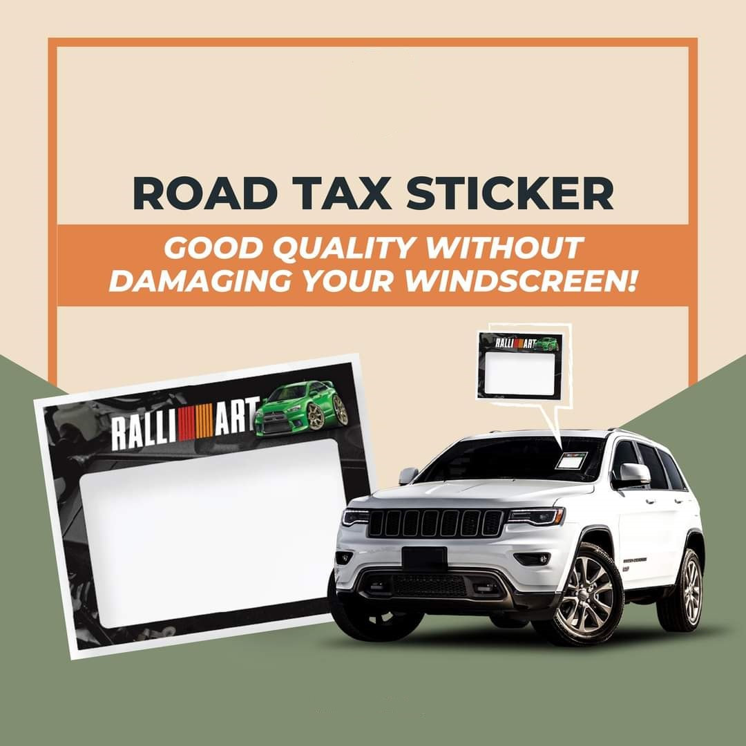 Road Tax Sticker