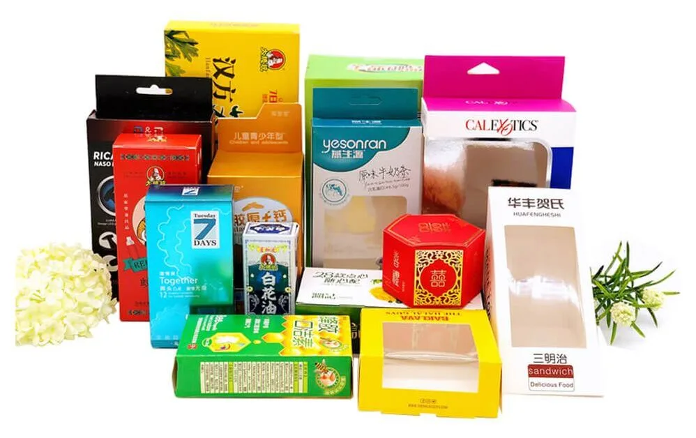 Print Custom Packaging Box, Folding Carton