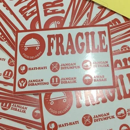 Delivery Instructions Sticker