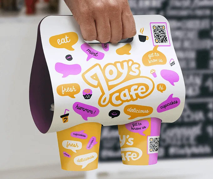 Coffee Cup Holder Carrier