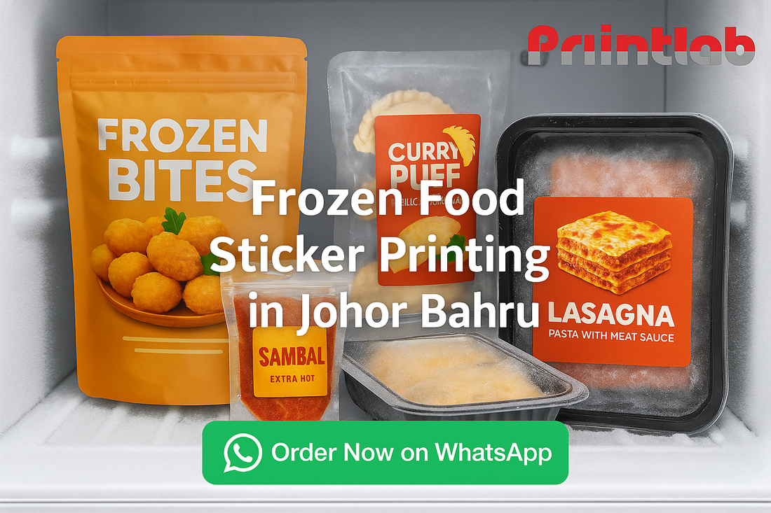 Frozen Food Sticker Printing in Kepong