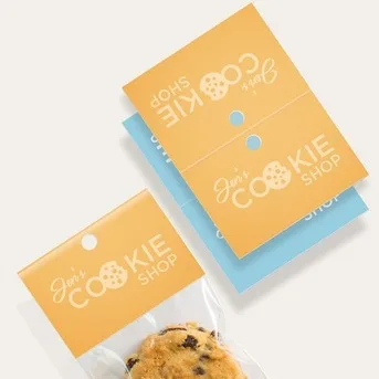 Header Card Printing For Product Bags