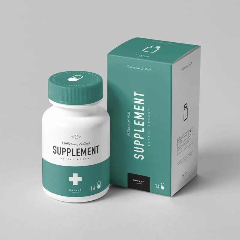 Supplement Packaging Box Printing