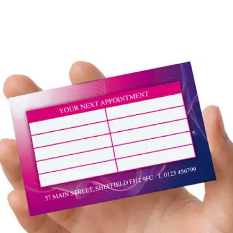 Appointment Card Printing