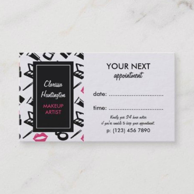 Print appointment card on writable card
