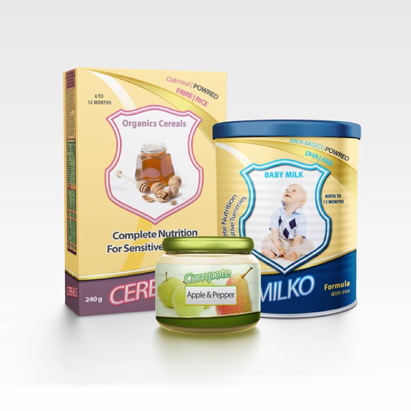 Baby Product Packaging Box Printing