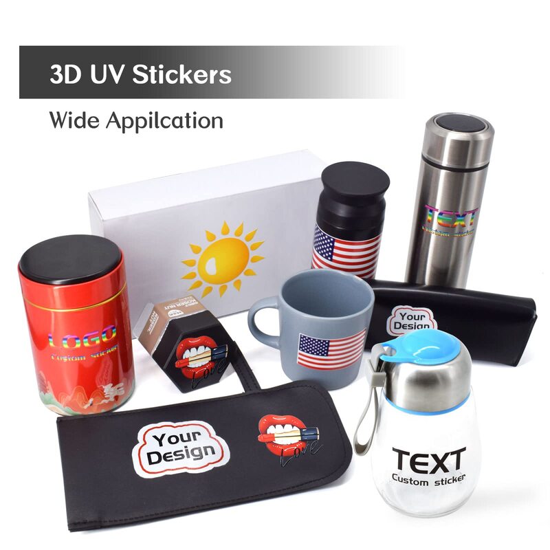 Print Logo Sticker for Corporate Gift Mug Pen Drive Flask Water Bottle Container Box  