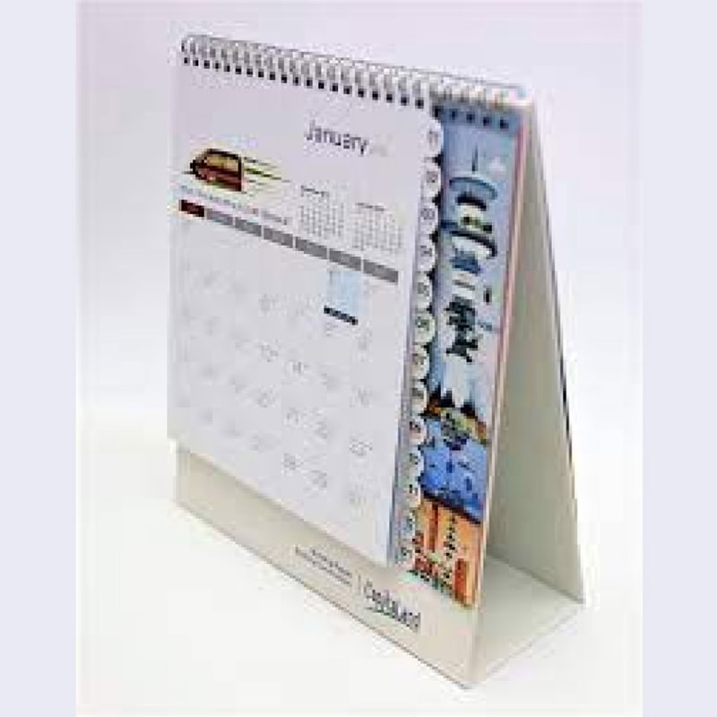 Custom Shaped Desk Calendar