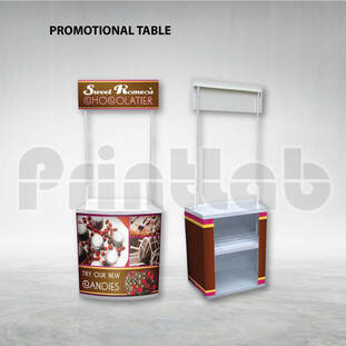 PRINT PROMOTIONAL TABLE