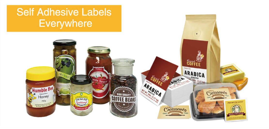Food and Beverage Label Sticker