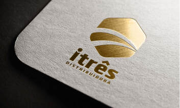 Gold and Round Corner Business Card