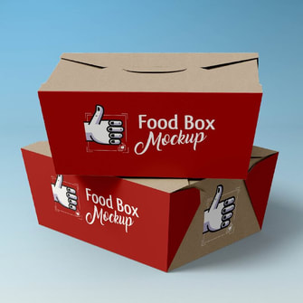 Fried Food Packaging Box Printing