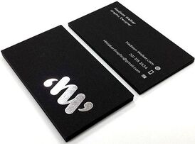 Silver Business Card