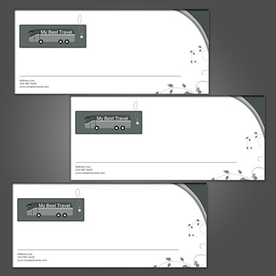 Envelope Monochrome Printing
