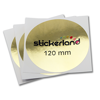 Gold Sticker Printing