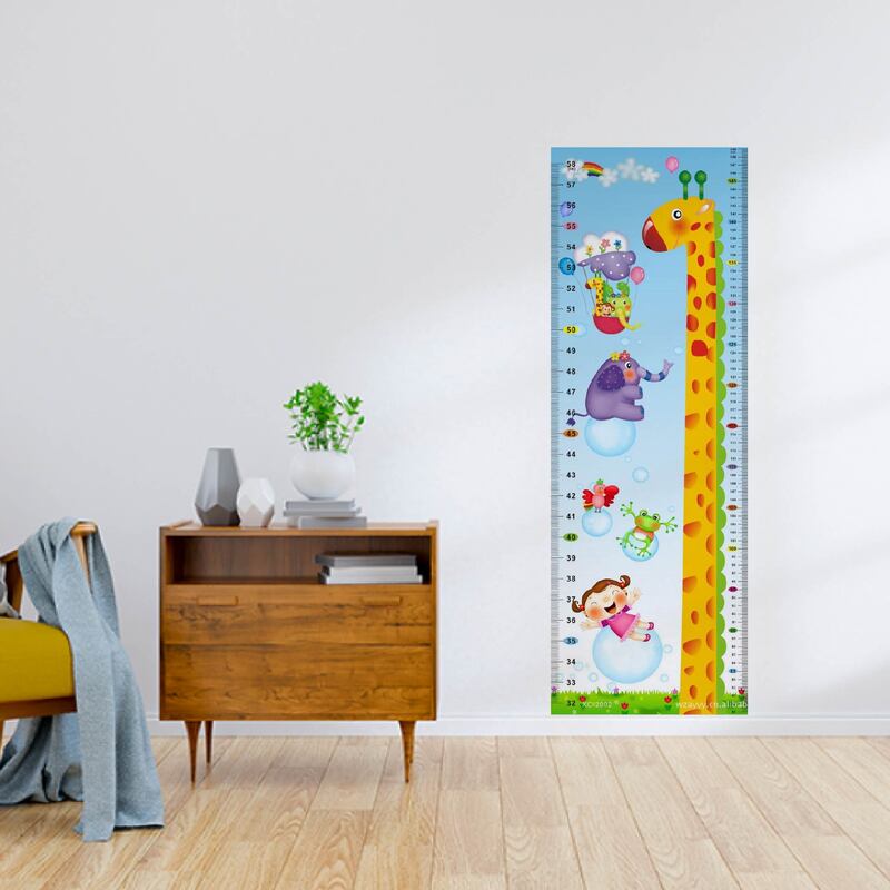 Print Kids Growth Chart In Your Photo Custom Design & Size