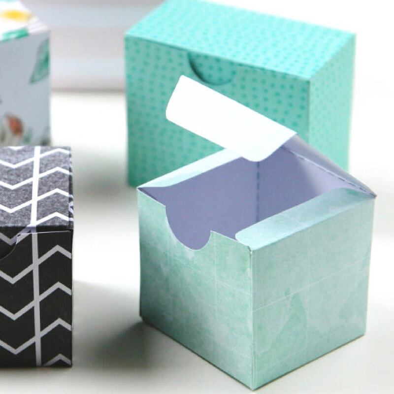 Print Souvenirs Box, Custom Die Cut Present Box