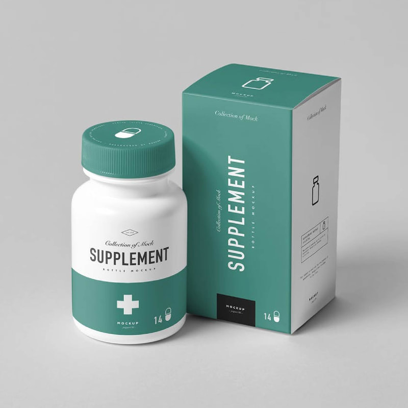 Supplement Packaging Box Printing
