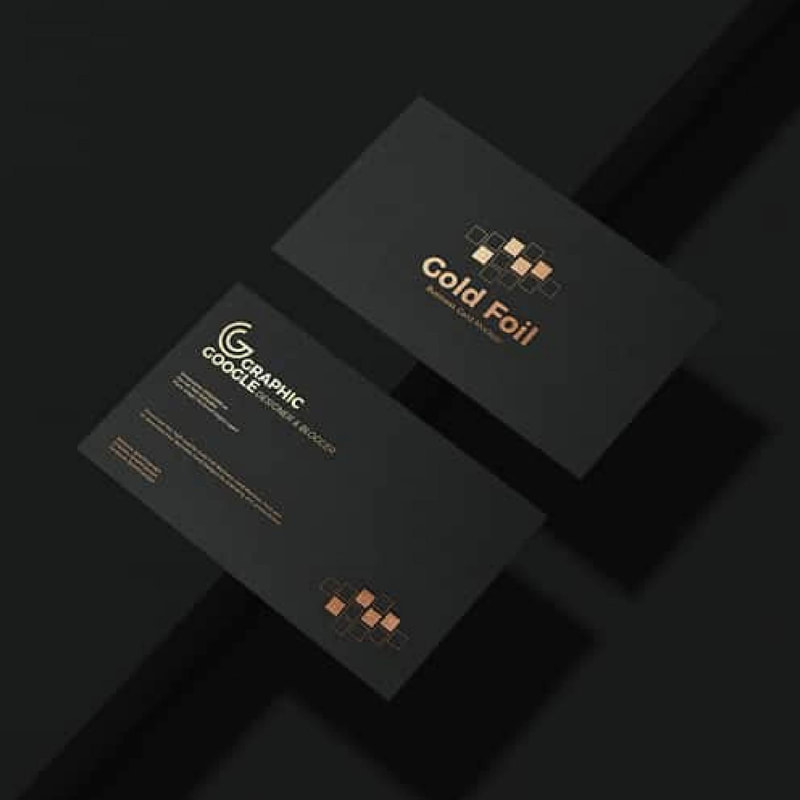 Soft Touch Laminated Business Card