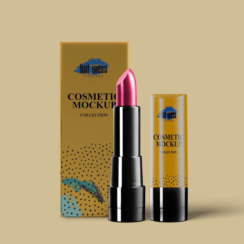 Print Lipstick Lip Tint Packaging Box