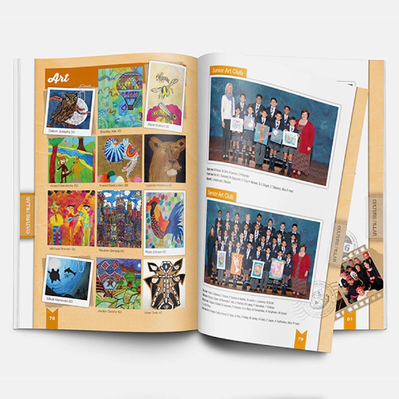 School Magazine Full Colour Printing
