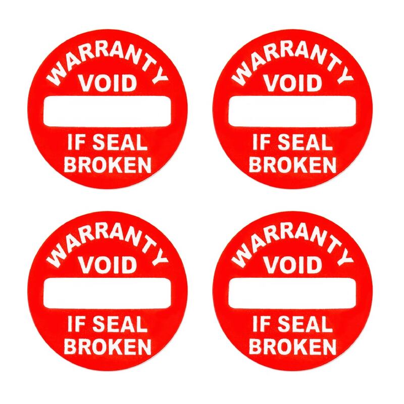 Void Sticker Square, Round, Or Custom Shaped