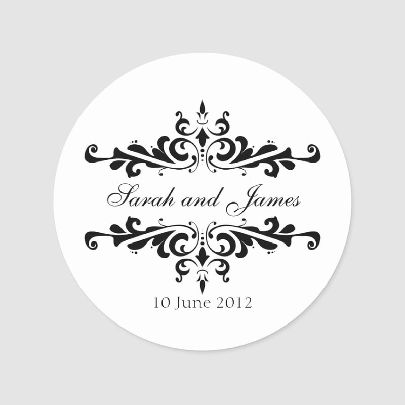 Print Wedding Sticker For Various Purposes